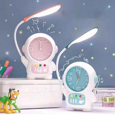 Astronaut Desk Lamp with Alarm Clock