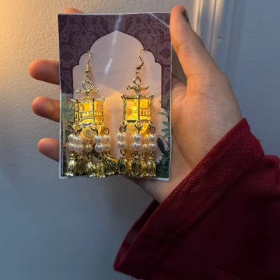 JugMug Jhumka- Glowing Festive Light-Up Earrings